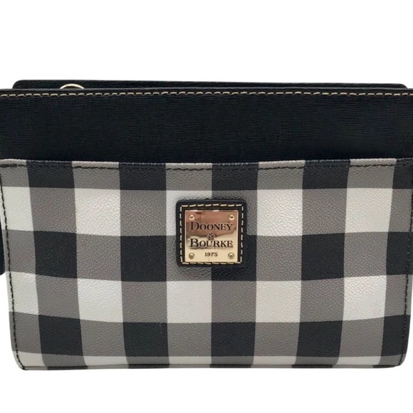 Dooney & Bourke Handbags - Dooney & Bourke Kenzie Buffalo Plaid Checkered Crossbody Bag NWOT